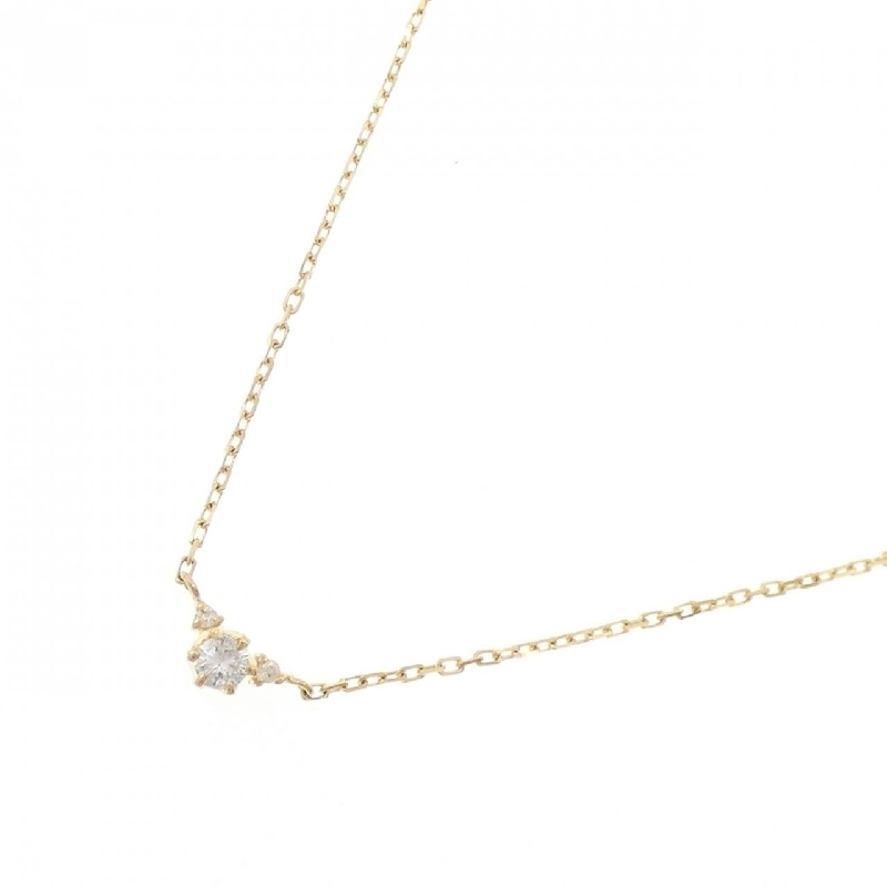 K18YG Dây chuyền kim cương - Hàng hiệu Authentic 858763