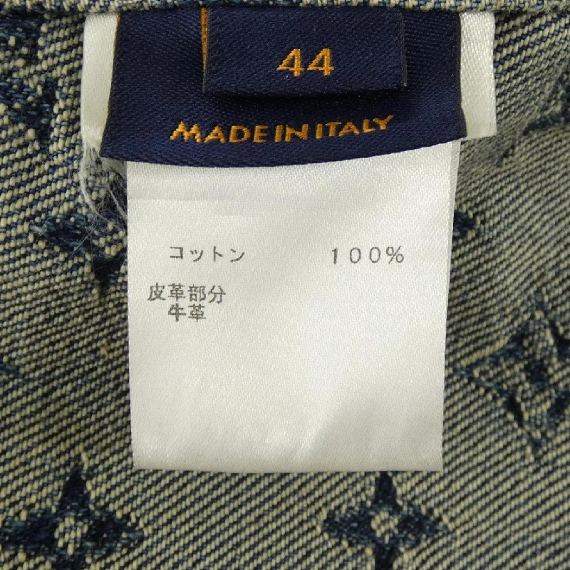 Áo khoác denim LOUIS VUITTON Giant Damier Wave Monogram NIGO HJA10WUZC - Hàng hiệu Chính hãng 895037