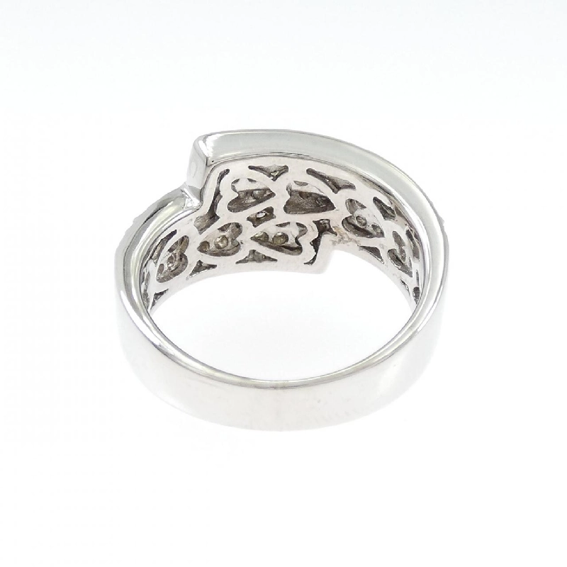 Nhẫn kim cương K18WG/K18BG 0.35CT - Hàng hiệu Authentic 853838