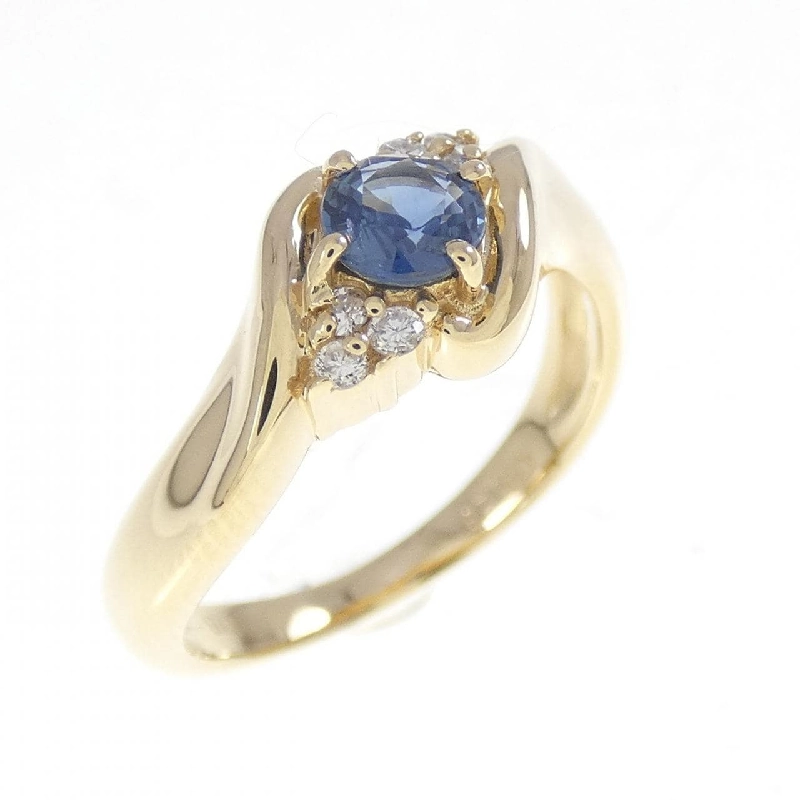 Nhẫn Sapphire K18YG 0.23CT - Hàng hiệu Chính hãng 852179