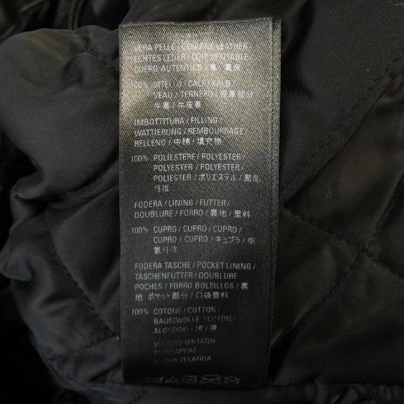 BALENCIAGA 507398 TES24 Áo khoác da biker - Hàng hiệu Chính hãng 887599