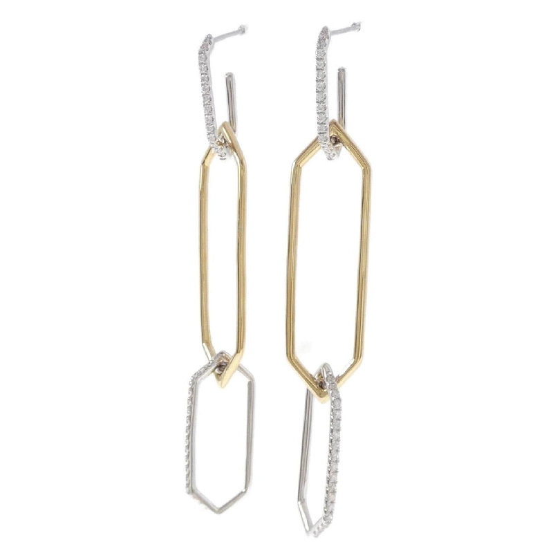 Bông tai kim cương K18WG/K18YG 0.34CT - Hàng hiệu Chính hãng 874539