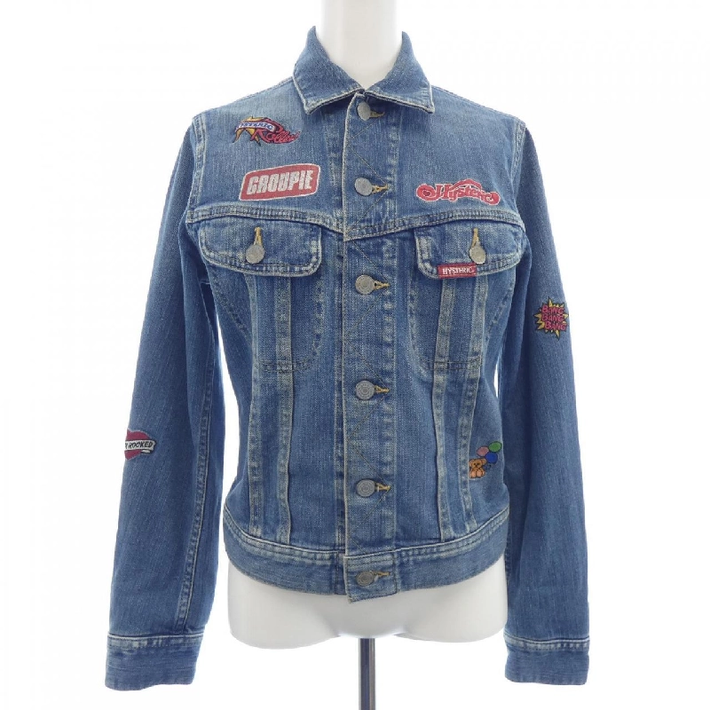 HYSTERIC GLAMOUR Áo khoác denim - Hàng hiệu Authentic 814508