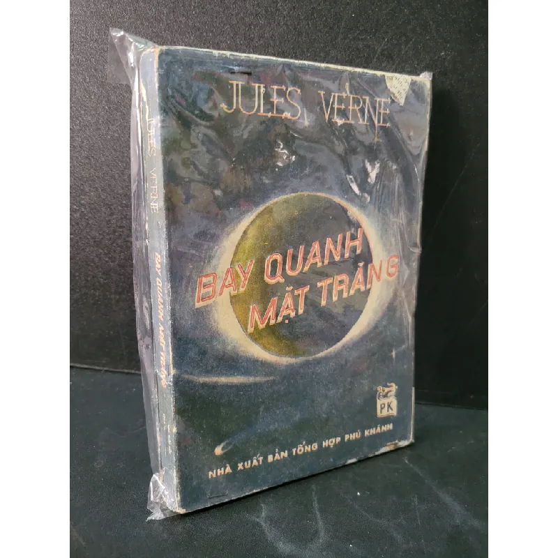 Bay quanh mặt trăng mới 70% bẩn bìa, ố vàng, tróc gáy 1988 Jules Verne HCM1604 VĂN HỌC 433196
