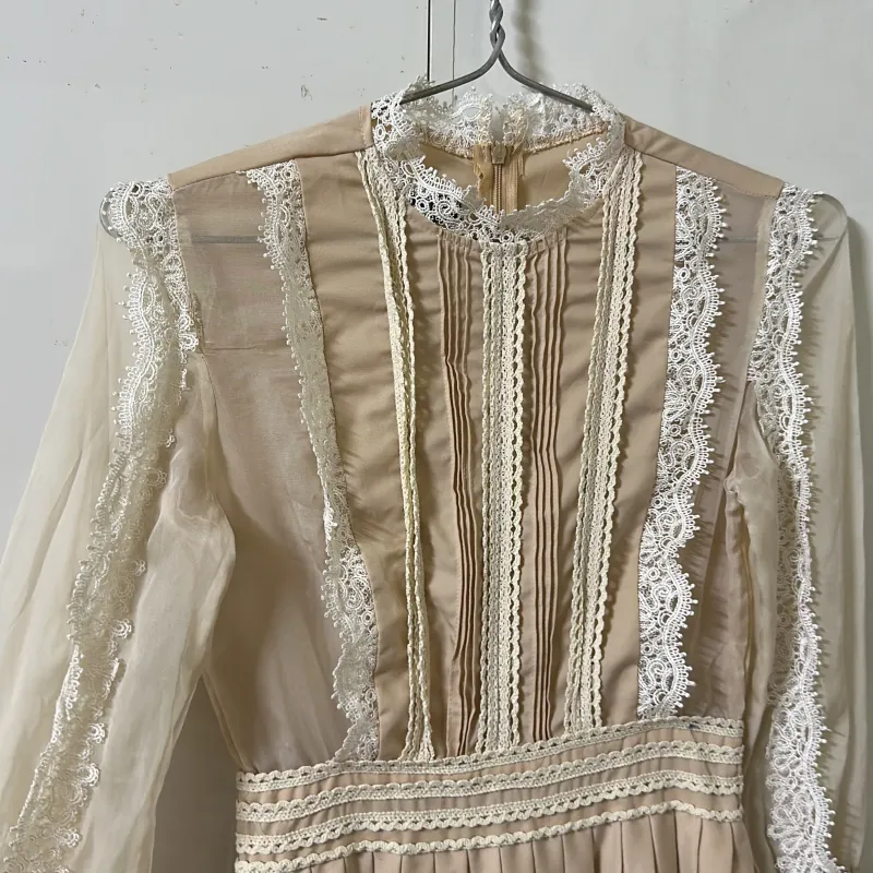 Váy phối ren hàng thiết kế 971023