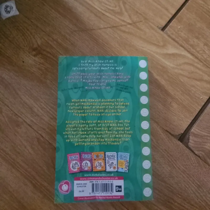 Dork diaries dear dork  Giá 20k  604062