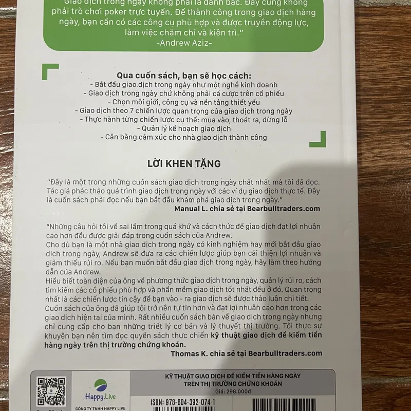 Kỹ thuật giao dịch để kiếm tiền hàng ngày trên thị trường chứng khoán (k3) 627897