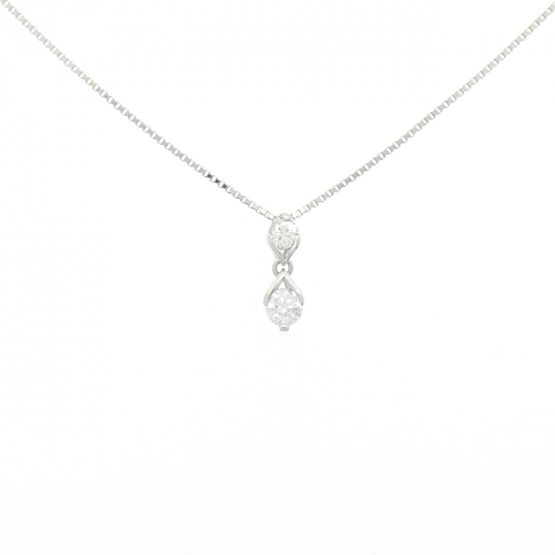 Dây chuyền kim cương PT900/PT850 0.18CT - Hàng hiệu Authentic 861120