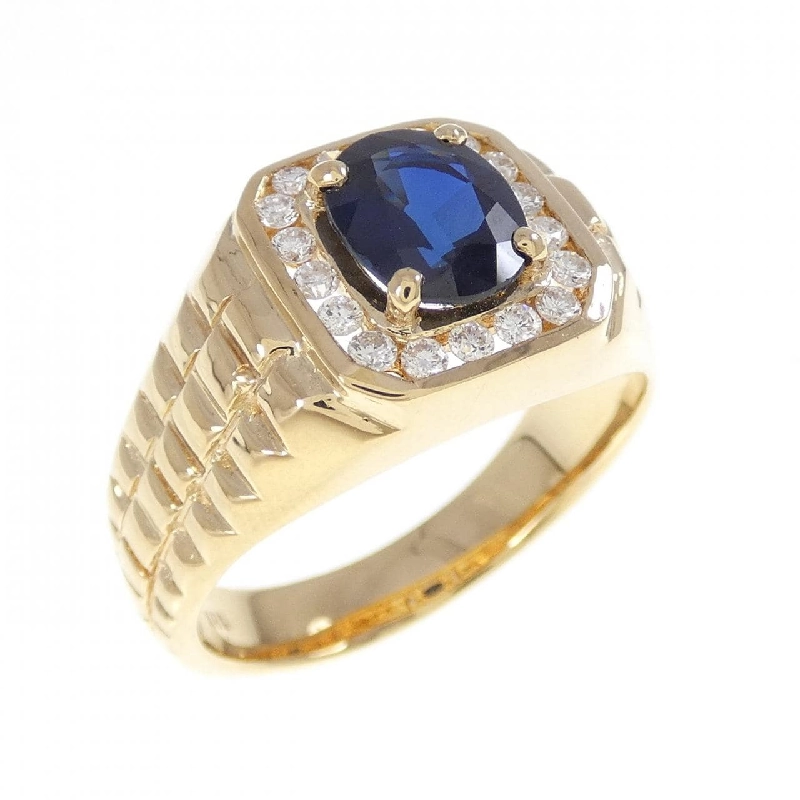 Nhẫn Sapphire 18KYG - Hàng hiệu Chính hãng 848785