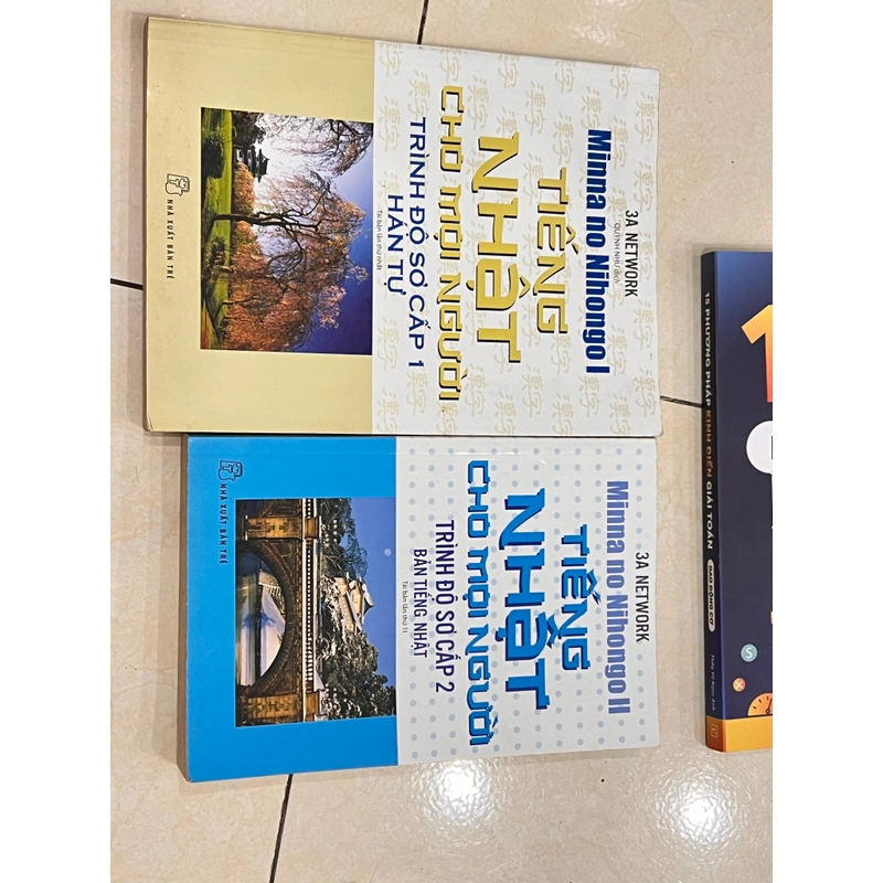 Combo sách tiếng nhật sơ cấp 1 và 2  398793