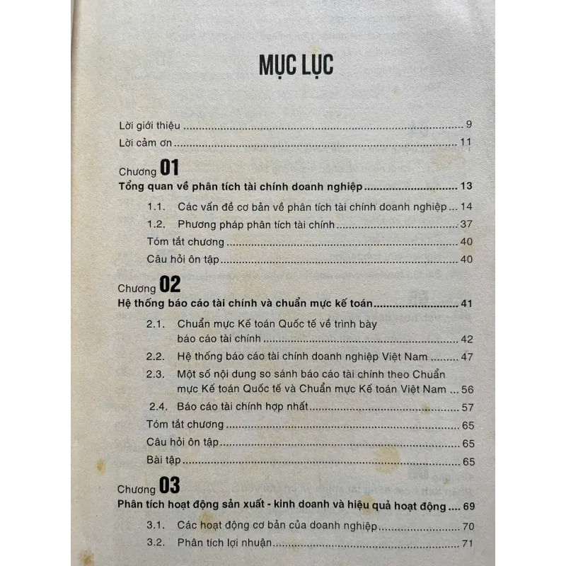 PHÂN  TÍCH TÀI CHÍNH 702189