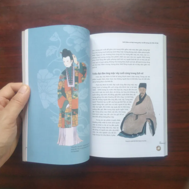 [Sách Văn Hóa] Phục Sức Trung Quốc (Hoa Mai) Full Color 936995