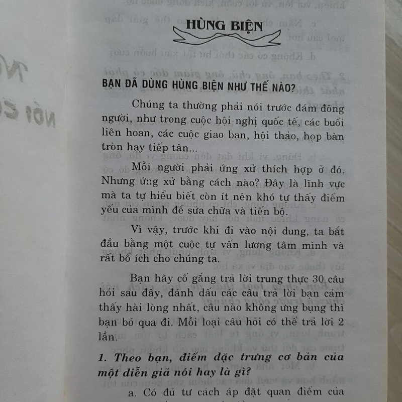 Nghệ thuật nói chuyện gây cảm tình 324813