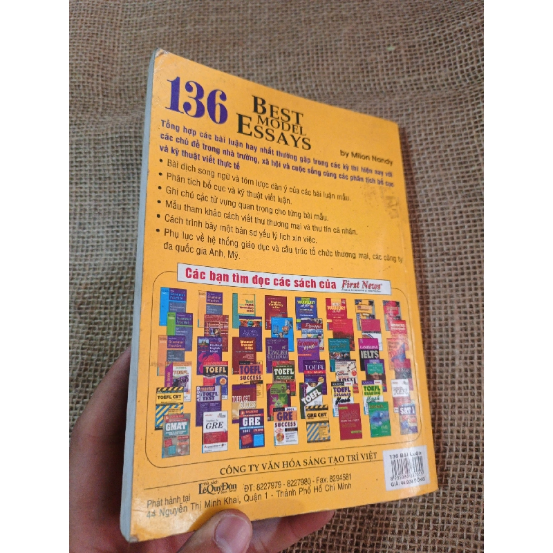 136 Best Model Essays 2014 mới 80%(Sách tự học tiếng Anh) HLSC2404 1028494
