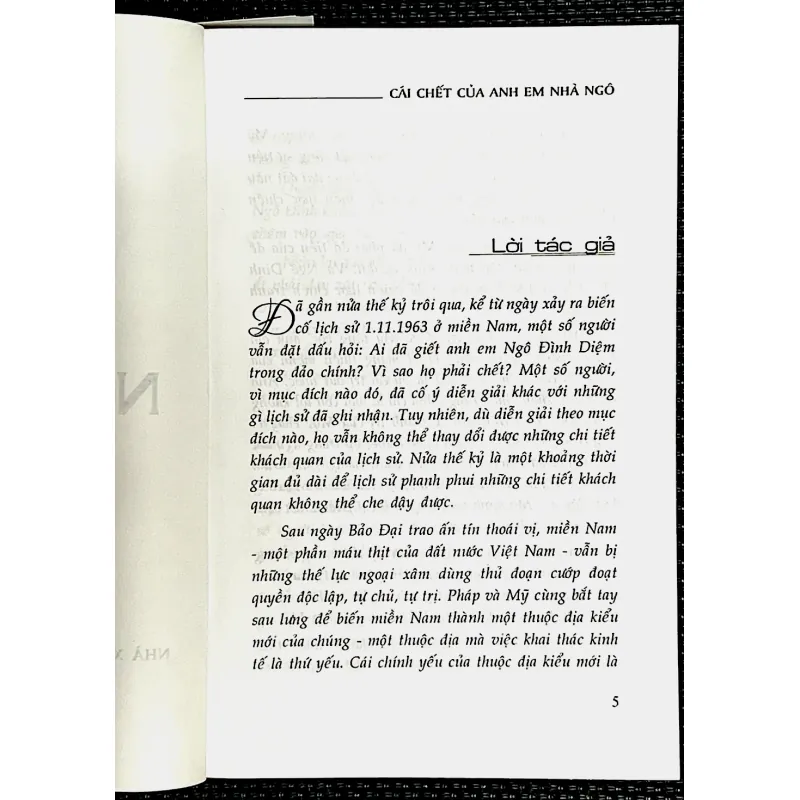 CÁI CHẾT CỦA ANH EM NHÀ NGÔ - Soạn giả NÔNG HUYỀN SƠN 1035510