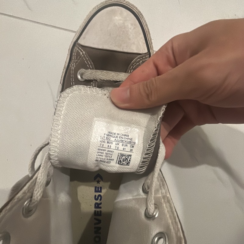converse classic màu nâu  185754