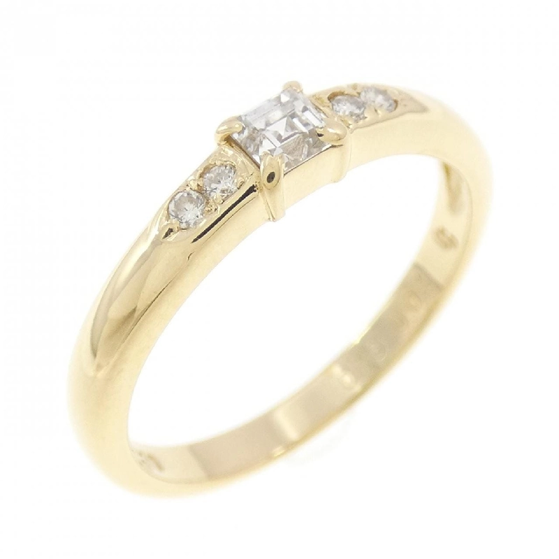 Nhẫn kim cương 750YG 0.16CT - Hàng hiệu Authentic 855117