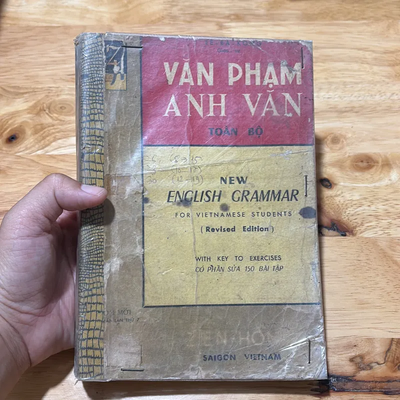 I Sách Xưa: Văn Phạm Anh Văn Toàn Bộ _ New English Grammar - LÊ BÁ KOON - ZIÊN HỒNG 694034