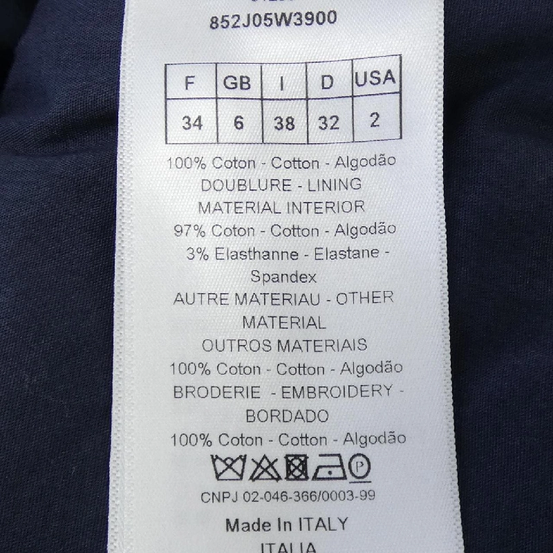 クリスチャンディオール CHRISTIAN DIOR 852J05W3900 Váy - Hàng hiệu Chính hãng 814314