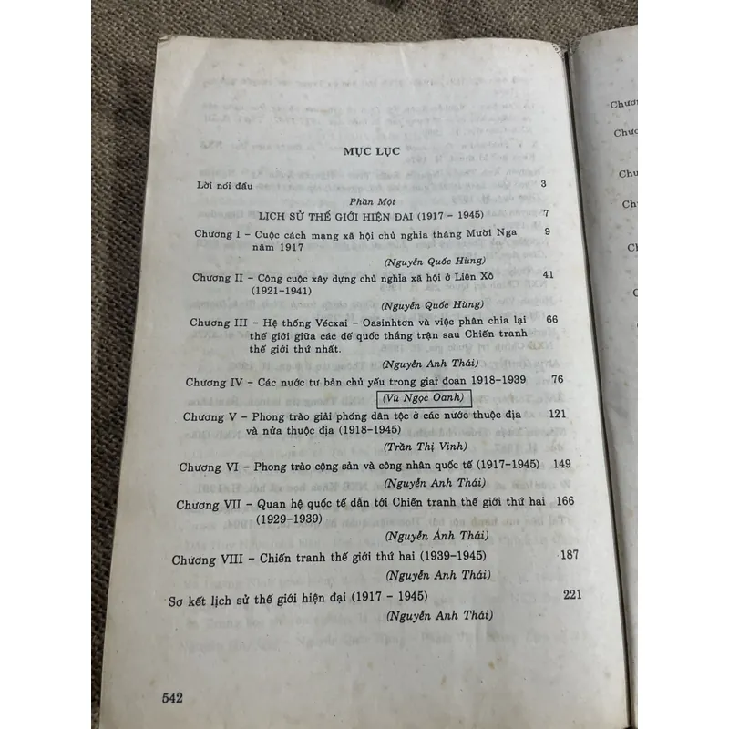 LỊCH SỬ THẾ GIỚI HIỆN ĐẠI 1917 - 1995 (Tái bản lần thứ tư)- 540 trang khổ lớn  714640