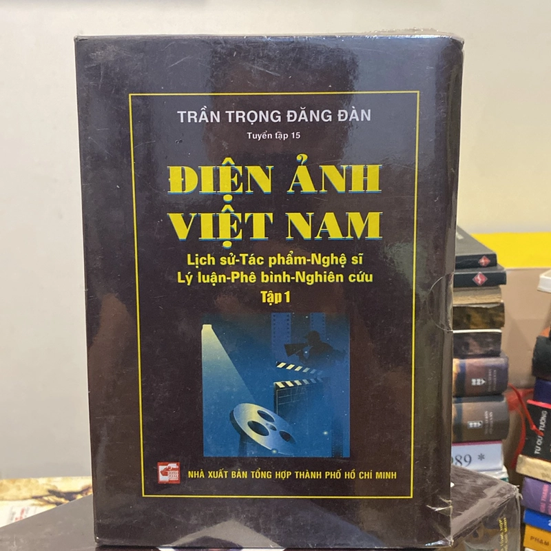 ĐIỆN ẢNH VIỆT NAM, TRẦN TRỌNG ĐĂNG ĐÀN, TRỌN BỘ 4 TẬP, NGUYÊN MÀNG NILON CHƯA SỬ DỤNG 520886