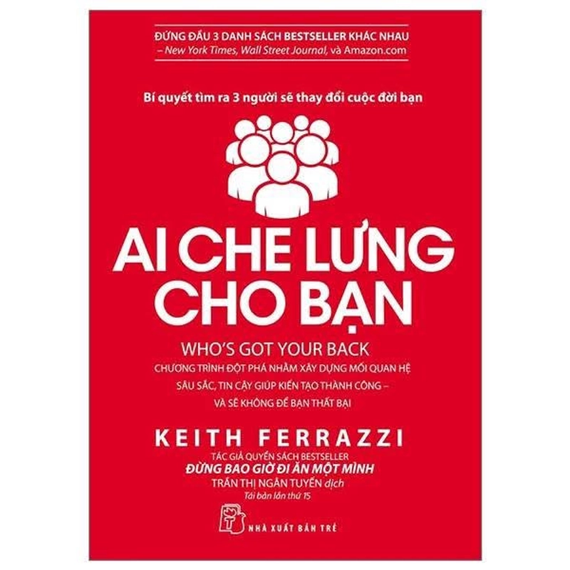 Ai Che Lưng Cho Bạn - Keith Ferrazzi  387898