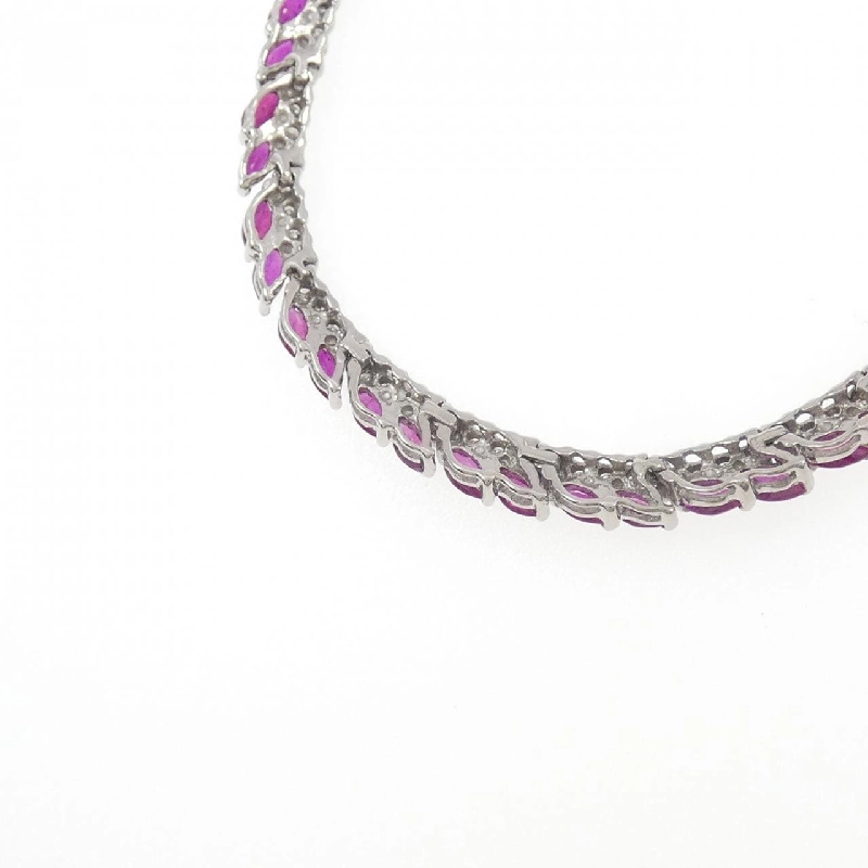 K18WG Dây chuyền Ruby 13.00CT - Hàng hiệu Chính hãng 857443