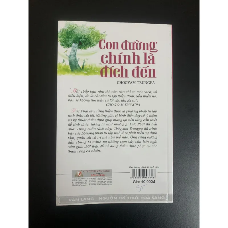 (Sách cũ) Con đường chính là đích đến - Chogyam Trungpa 1026022