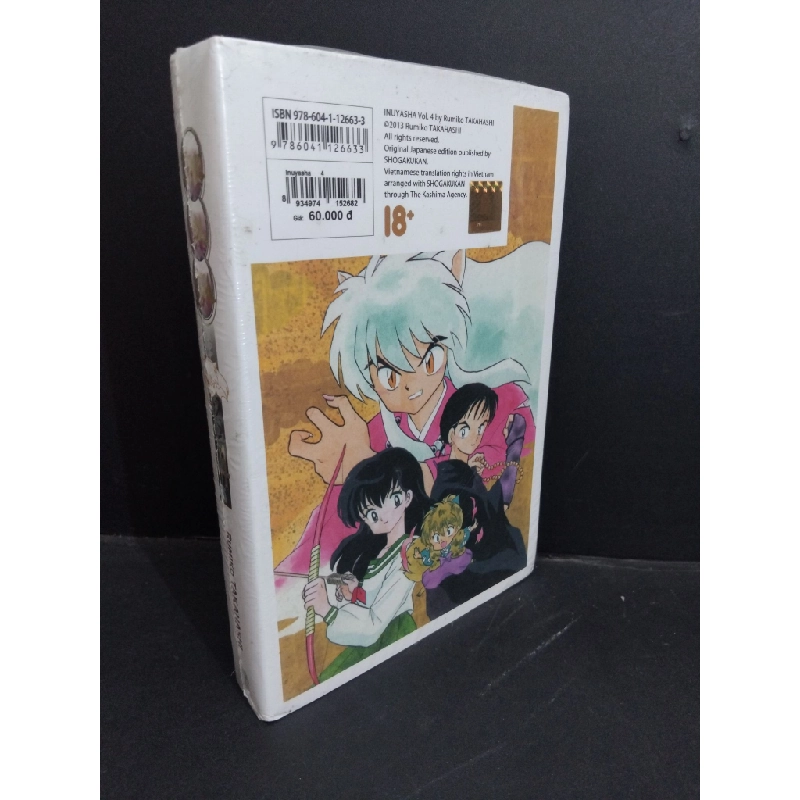 Inuyasha 4 (có seal) mới 80% ố HCM2811 Rumiko Takahashi TRUYỆN TRANH 353509