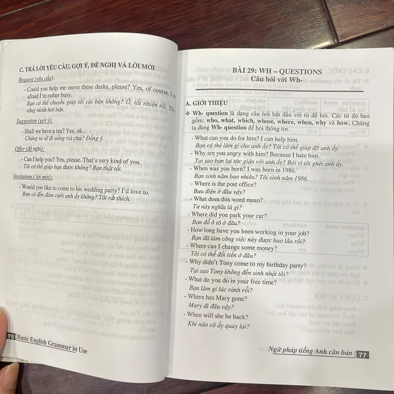 Ngữ pháp tiếng anh căn bản basic emglish grammar in use - the windy  1034689