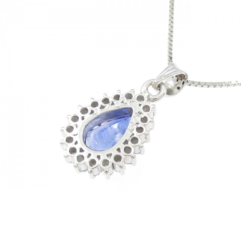 Dây chuyền Sapphire PT900/PT850 1.41CT - Hàng hiệu Chính hãng 857010