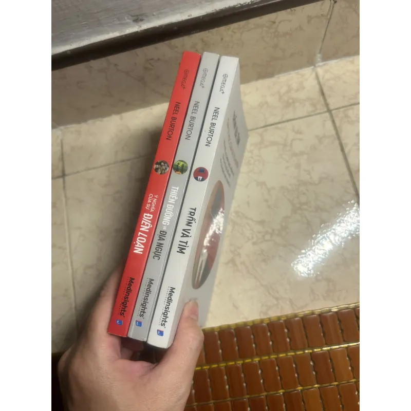 Combo 3 cuốn Neel Burton - Trốn và tìm + Thiên đường và địa ngục + Ý nghĩa của sự điên  788340