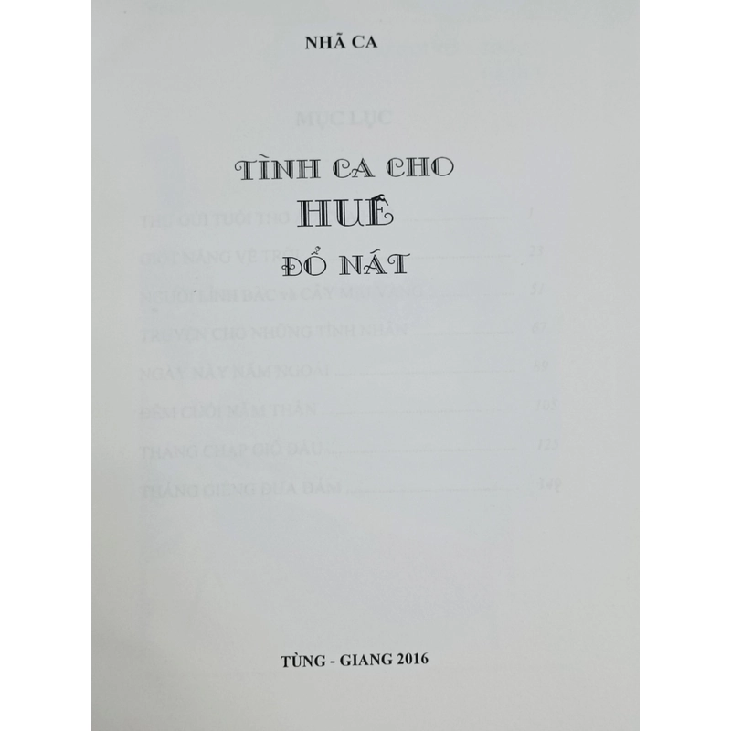 Nhã Ca tuyển tập tác phẩm 442524