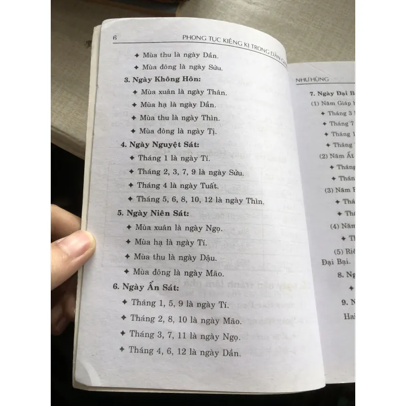 Phong tục kiêng kỵ trong dân gian-Như Hùng  971180