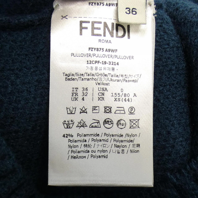 【Mã giảm giá】FENDI Áo len 646146