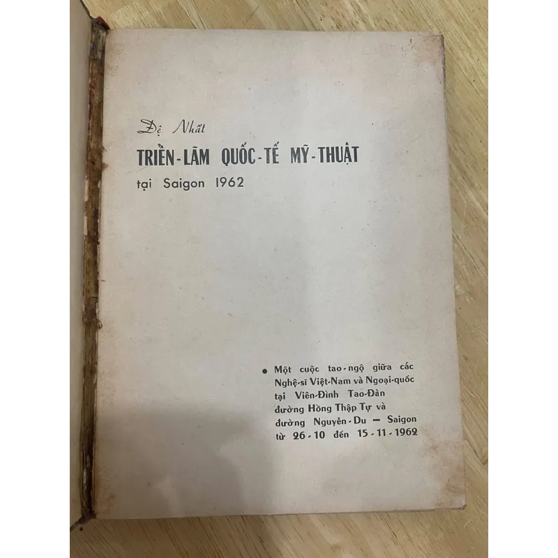 Triển lãm quốc tế mỹ thuật Sài Gòn năm 1962 591880