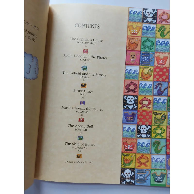 Sách Truyện The Barefoot Book of Pirates - Richard Walker, Whelan, Hope mới 90% 711962