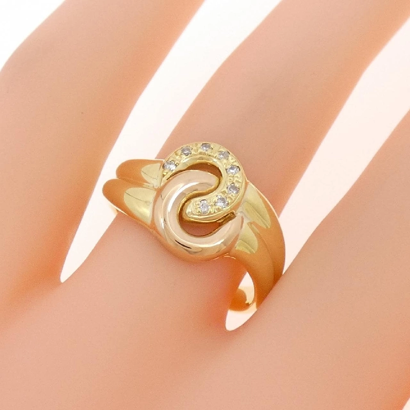 Nhẫn kim cương K18YG/K18PG 0.08CT - Hàng hiệu Chính hãng 851480