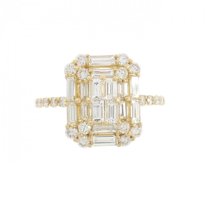 【Sản phẩm mới】Nhẫn kim cương K18YG 1.00CT 669052