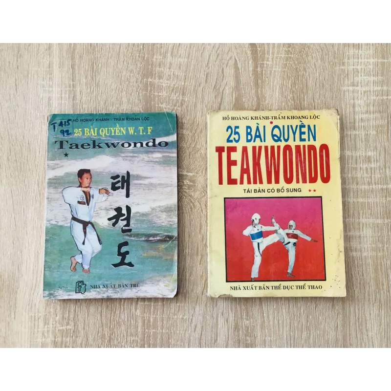BỘ 2 TẬP 25 BÀI QUYỀN TAEKWONDO   991547