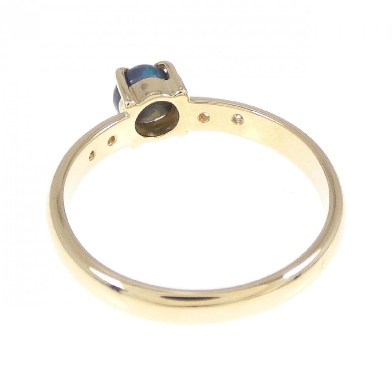 Nhẫn opal đen 750YG 672400