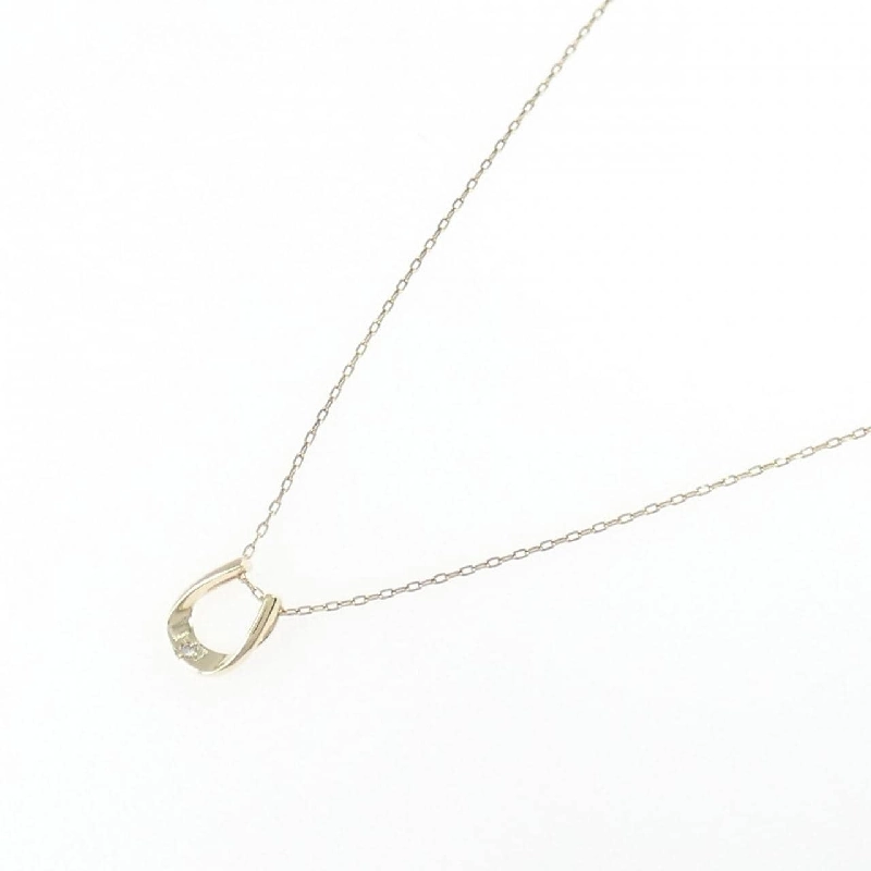 K10YG Dây chuyền kim cương 0.005CT - Hàng hiệu Authentic 858065