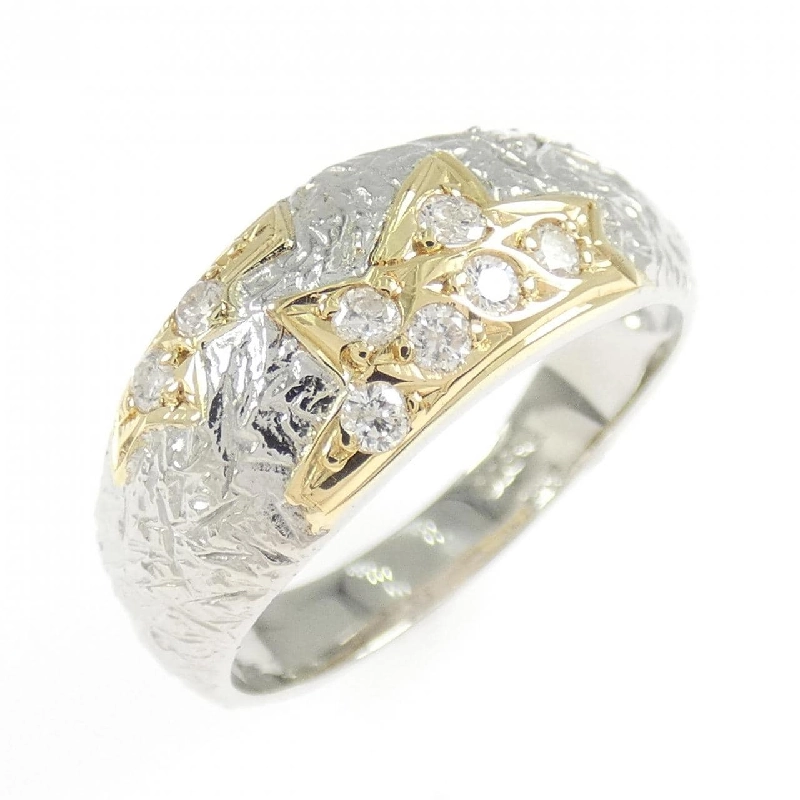 Nhẫn kim cương PT900/K18YG 0.22CT - Hàng hiệu Authentic 854653