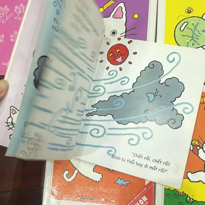 Bộ sách Bé mèo Nontan 6 quyển - thiếu nhi - mẫu giáo - truyện đọc  1047564