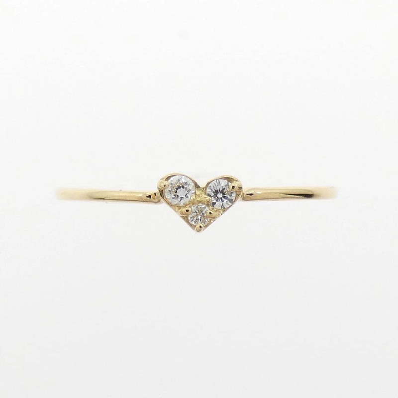 Nhẫn kim cương hình trái tim K18YG 0.05CT - Hàng hiệu chính hãng 853459