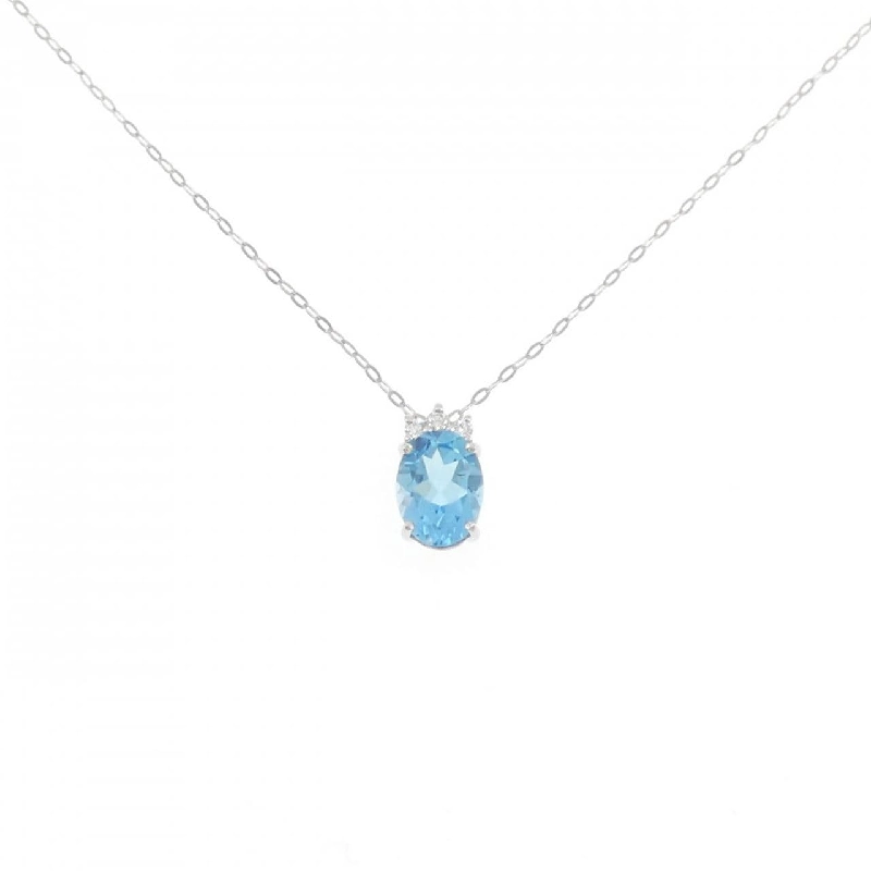 Dây chuyền Blue Topaz GSTB 1.00CT - Hàng hiệu Chính hãng 839765