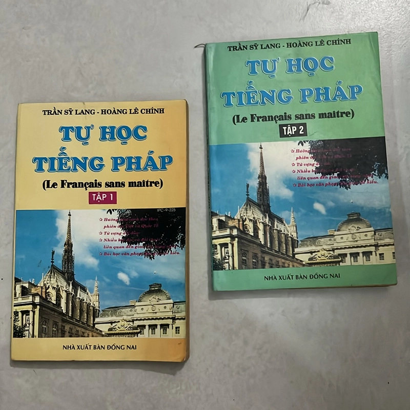 Tự học tiếng Pháp (Trọn bộ 2 tập) - Trần Sỹ Lang - 1998s 503614