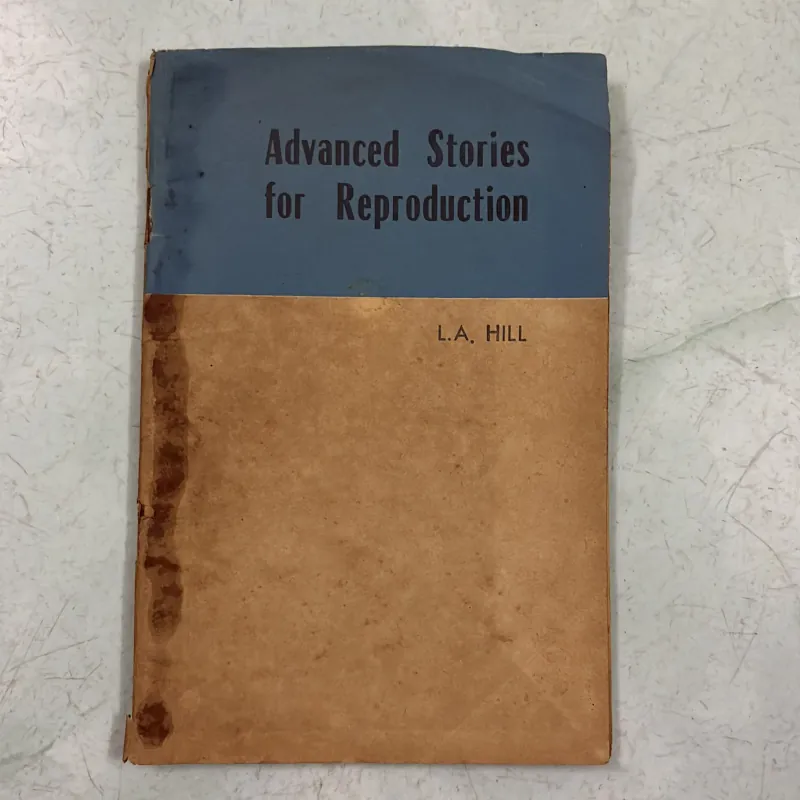 Advanced Stories for Reproduction L.A. Hill 987682