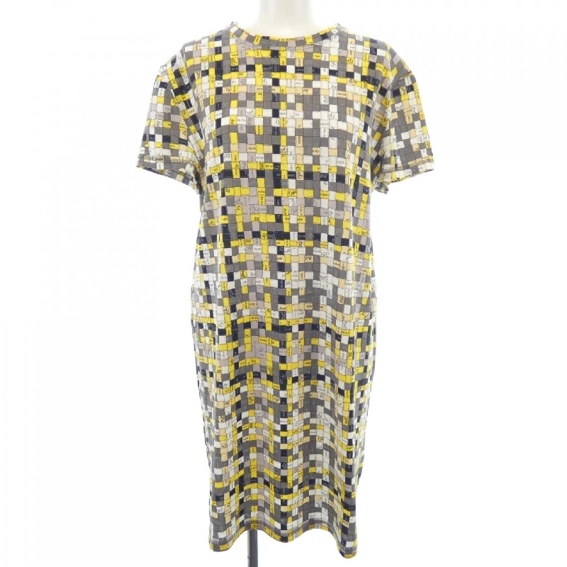 【Mã giảm giá】Đầm cắt HERMES 650659