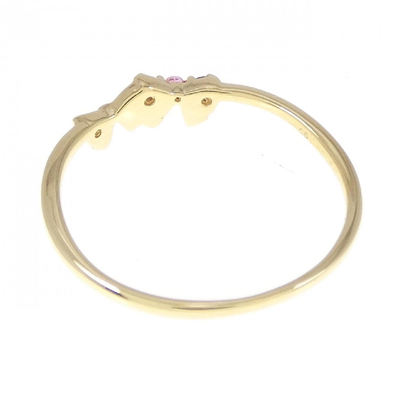 Nhẫn Garnet Ruy Băng K18YG - Hàng hiệu Chính hãng 856277